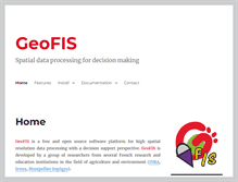 Tablet Screenshot of geofis.org